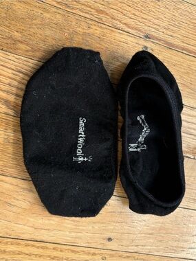 Smartwool Black No-Show Liner Socks